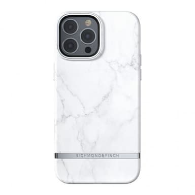 Richmond & Finch iPhone 13 Pro Max Skal White Marble