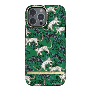 Richmond & Finch iPhone 13 Pro Max Skal Green Leopard