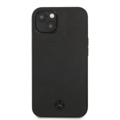 Mercedes Benz iPhone 13 Skal Metal Logo Svart