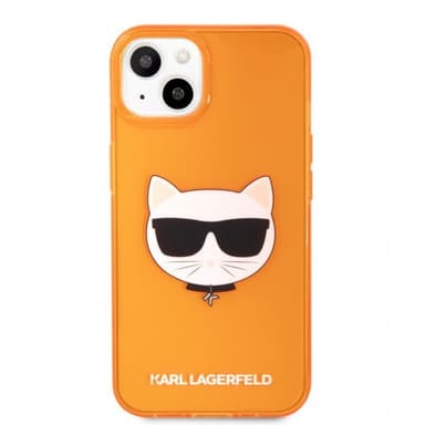 Karl Lagerfeld iPhone 13 Mini Skal Fluo Orange