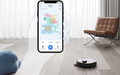 Ecovacs Deebot OZMO T9 AIVI robotdammsugare ECOT9AIVI (svart)