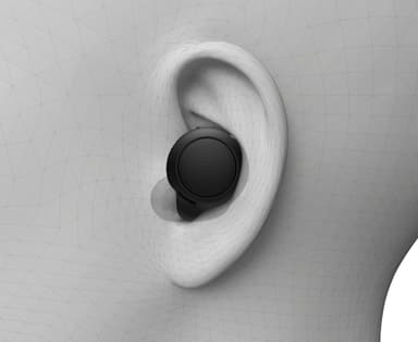 Sony WF-C500 true trådlösa in-ear hörlurar (svart)