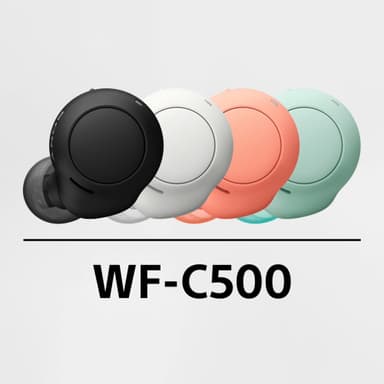 Sony WF-C500 true trådlösa in-ear hörlurar (svart)