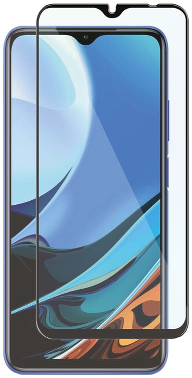Panzer Full-Fit Xiaomi Redmi 9T skärmskydd (svart)