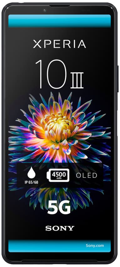 Sony Xperia 10 III - 5G smartphone 6/128GB (svart)