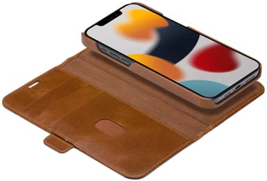 Dbramante1928 Lynge plånboksfodral för iPhone 13 Pro (beige)
