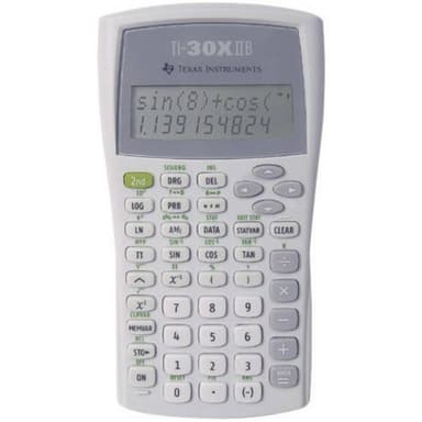 Texas Instruments TI-30 X IIB Skolräknare Silver