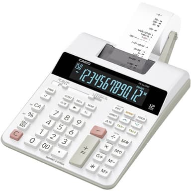 Casio FR-2650RC Skrivande bordsdator Vit Display