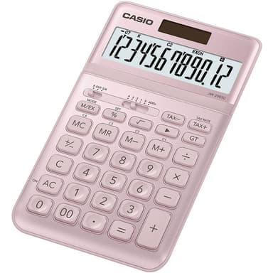 Casio JW-200SC Bordsräknare Rosa Display (ställen): 12
