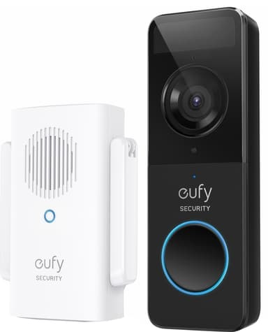 Eufy Batteridriven Slim Full HD Video-dörrklocka med trådlös ringklocka