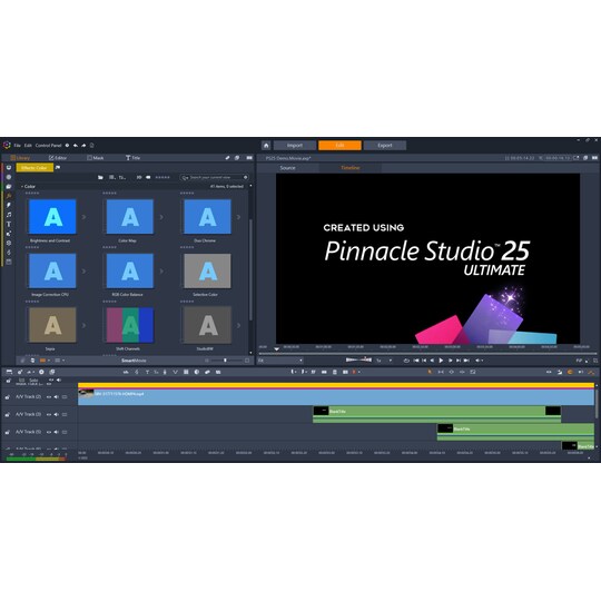 Pinnacle Studio 25 - PC Windows
