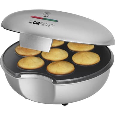 Clatronic MM3496 Muffin Maker Silver, Svart