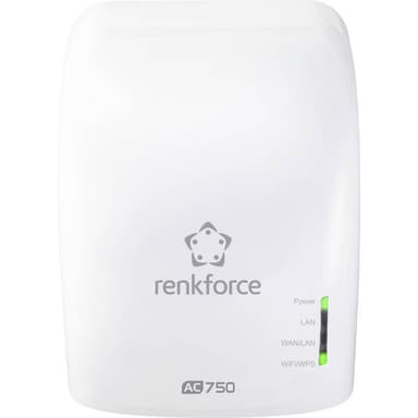 Renkforce RF-WFE-200 WiFi Repeater 733 MBit/s 2.4 GHz,