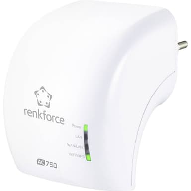 Renkforce RF-WFE-200 WiFi Repeater 733 MBit/s 2.4 GHz,
