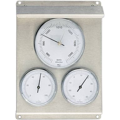 TFA Dostmann 20.2010.60 Väderstation analog Prognos för