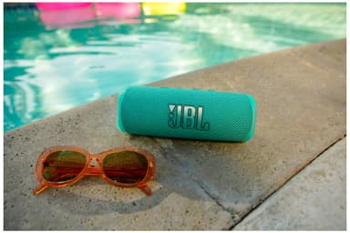 JBL Flip 6 portabel högtalare (turkos)