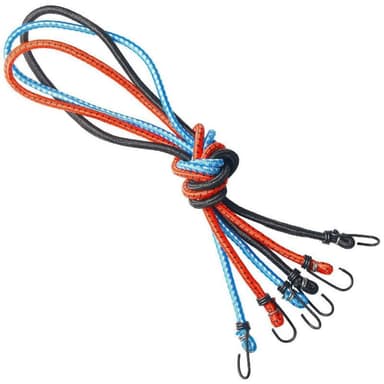 8 mm*1,4 m elastiskt gummi bagage reprem pakethållare Cykel