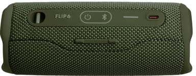 JBL Flip 6 portabel högtalare (grön)