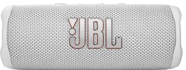 JBL Flip 6 portabel högtalare (vit)