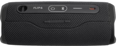 JBL Flip 6 portabel högtalare (svart)