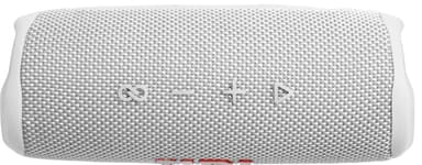 JBL Flip 6 portabel högtalare (vit)