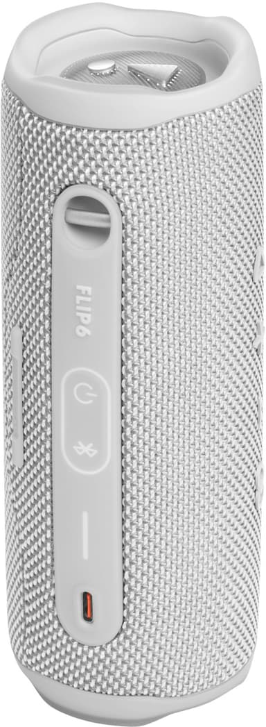 JBL Flip 6 portabel högtalare (vit)