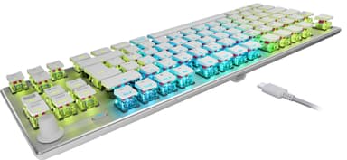 Roccat Vulcan TKL PRO tangentbord för gaming (vit)