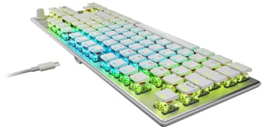 Roccat Vulcan TKL PRO tangentbord för gaming (vit)