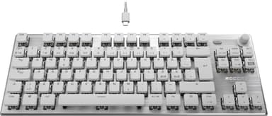 Roccat Vulcan TKL PRO tangentbord för gaming (vit)