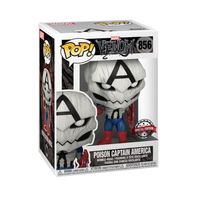 Funko! POP Exclusive Marvel: Comics Poison Captain America