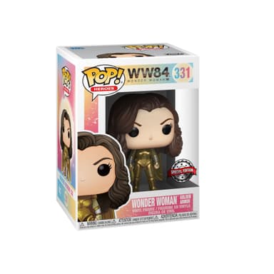 Funko! POP Exclusive WW 1984 WW Gold No Helmet