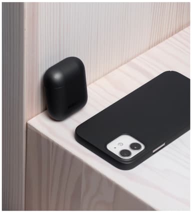 Nudient AirPods 1/2 fodral (ink black)