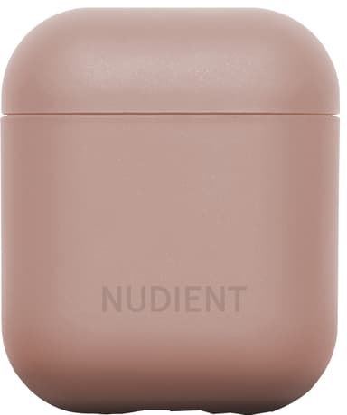 Nudient AirPods 1/2 fodral (dusty pink)