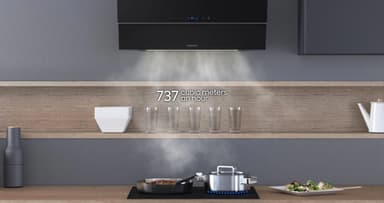 Samsung köksfläkt NK24N9804VB (svart 60cm)