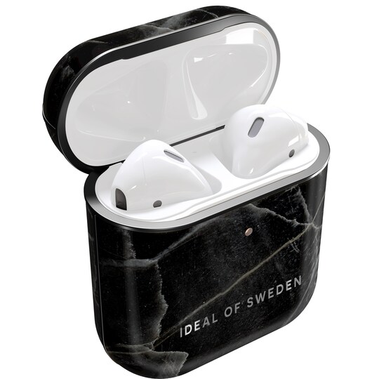iDeal of Sweden AirPods 1/2 fodral (black thunder marble)