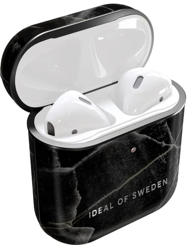 iDeal of Sweden AirPods 1/2 fodral (black thunder marble)