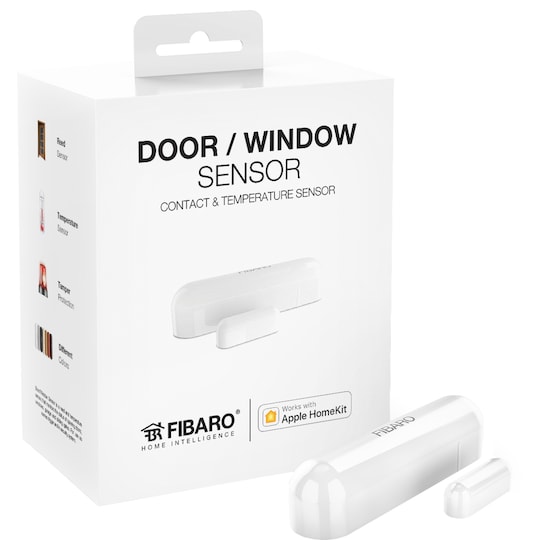 Fibaro dörr/fönstersensor för HomeKit (vit)