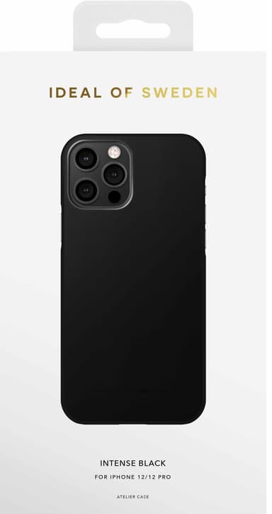 iDeal of Sweden Atelier fodral för iPhone 12/12 PRO (Intense Black)