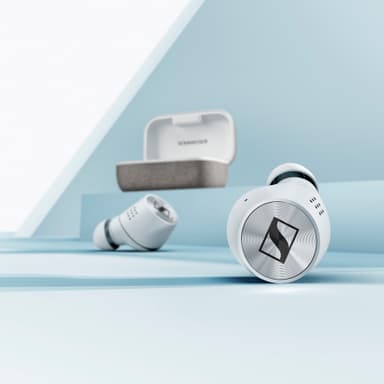 Sennheiser Momentum 2 True Wireless in-ear hörlurar (vit)
