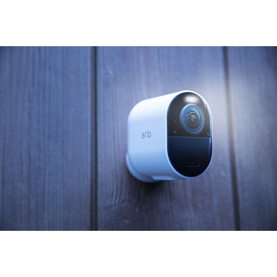 Arlo Ultra 2 4K trådlös säkerhetskamera (tillbehör, vit)