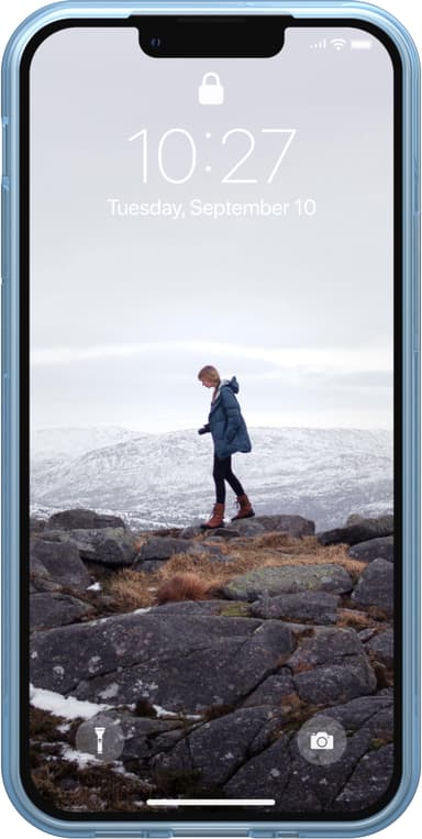 UAG iPhone 13 mini U Lucent fodral (blått)