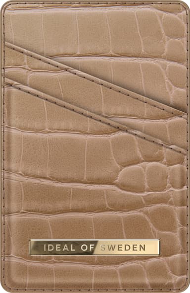 iDeal of Sweden universell magnetisk korthållare (camel croco)