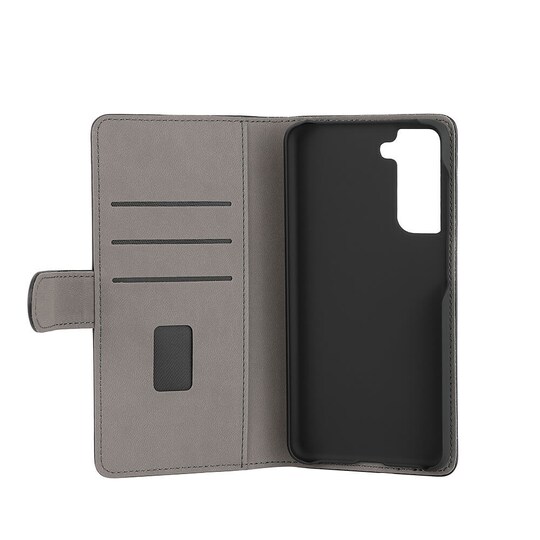 Gear Samsung Galaxy S21 FE plånboksfodral (svart)