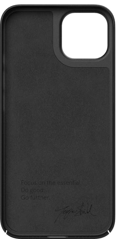 Nudient v3 iPhone 13 fodral (svart)