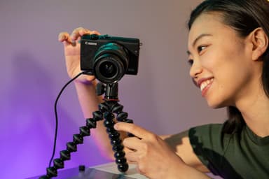 Canon EOS M200 BK M15 systemkamera med gaming-kit