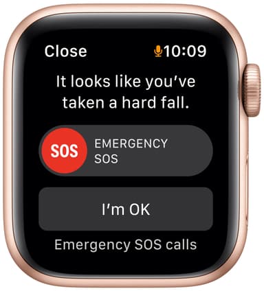Apple Watch SE 40 mm GPS (Gold Alu/Starlight sportband)