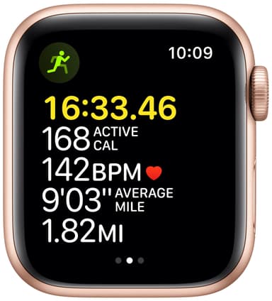 Apple Watch SE 40 mm GPS (Gold Alu/Starlight sportband)