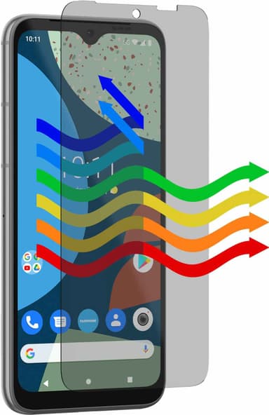 Fairphone 4 skärmskydd med blått ljus filter