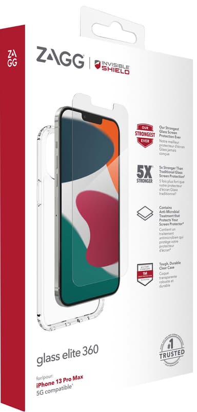 Zagg Glass+Cover för iPhone 13 Pro Maxx