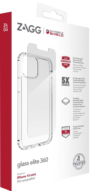 Zagg Glass+Cover för  iPhone 13 mini